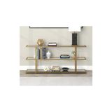 Vivense Betty Dresuar, Gold, Metal, 160 cm