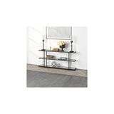 Vivense Betty Dresuar, Siyah, Metal, 160 cm