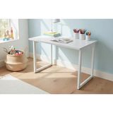 Vivense Biga Sabit Mdf Metal Ayak Çalışma Ofis Masası 60X90 cm - Beyaz