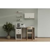 Vivense Bk Çalışma Masası, 2 Çekmece 1 Kapaklı - 120X60X89 - Beyaz
