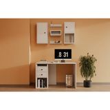 Vivense Bk Çalışma Masası, 2 Çekmece 2 Kapaklı - 120X60X87 - Beyaz