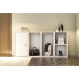 Vivense Bk Concept Ayakkabılık, 1 Kapaklı, PNR-AYK-1002 - Beyaz