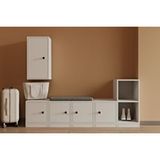 Vivense Bk Concept Ayakkabılık, 5 Kapaklı, MST-AYK-1019 - Beyaz