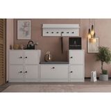 Vivense Bk Concept Ayakkabılık, 7 Kapaklı, KBR-AYK-1010 - Beyaz