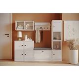 Vivense Bk Concept Ayakkabılık, 7 Kapaklı, KBR-AYK-1017 - Beyaz