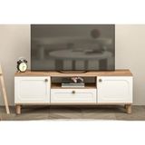 Vivense Bohem Tv Ünitesi, 150 Cm, 001 - Beyaz - 180 cm x 35 cm x 50 cm