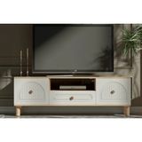 Vivense Bohem Tv Ünitesi, 150 Cm, 002 - Çam - 180 cm x 35 cm x 50 cm