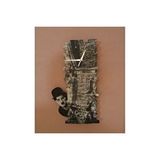 Vivense Cahrlie Chaplin Wall Dekoratif Sarkaçli Duvar Saati Gri