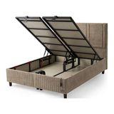 Vivense California Baza, 100X200 - Bej