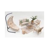 Vivense Çeşme Bahçe Oturma Grubu + Bahçe Salıncağı - Dikdörtgen - 6