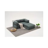 Vivense Comfort Serisi Yataklı Mini Köşe Koltuk, Yeşil