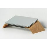 Vivense Dayanıklı Ahşap Notebook Yükseltici ve Tutucu Masa Üstü Laptop Standı, Kahverengi - 58 cm x 23 cm x 13 cm