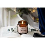 Vivense Dfn Home Lorient Mimoza Kokulu Kavanoz Mum 100 Gr Kahverengi