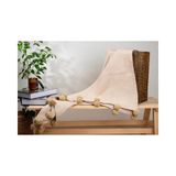 Vivense Dfn Home Pufy Koltuk Şalı, Kahverengi, 90X225 - 90 x 225 cm - Açık Kahverengi