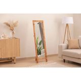 Vivense Dfn Wood Doğal Ahşap Ayaklı Boy Aynası, 180X60 - Kahverengi