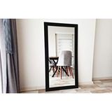 Vivense Dfn Wood Duvar Boy Aynası, Siyah, 140X60