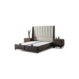 Vivense Diamond Baza, 160X200 - Kahverengi