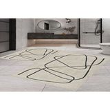 Vivense Dijital Baski, Kaymaz Taban İkili Banyo Paspasi 100x60 + 60x50 Cm Rvg5-fnl279 Gri