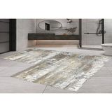 Vivense Dijital Baskı, Kaymaz Taban Ikili Banyo Paspası 100X60 + 60X50 cm RVG5-FNL449 - Kahverengi - 60 cm x 100 cm x 1 cm