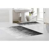 Vivense Dijital Baskı, Kaymaz Taban Ikili Banyo Paspası 100X60 + 60X50 cm RVG5-SM03 - Siyah - 60 cm x 100 cm x 1 cm