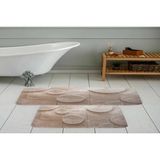Vivense Dijital Baskı, Kaymaz Taban Ikili Banyo Paspası 100X60 + 60X50 cm RVG5119 - Bej - 60 cm x 100 cm x 1 cm