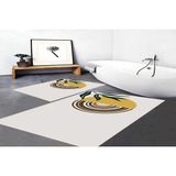 Vivense Dijital Baskı, Kaymaz Taban Ikili Banyo Paspası 100X60 + 60X50 cm RVG5298 - Ekru - 60 cm x 100 cm x 1 cm
