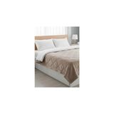 Vivense Dormeur Polycotton Yorgan Fırçalı Çift Kişilik, Cappuccino - 195 x 215 cm