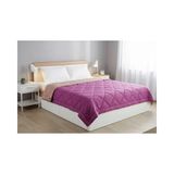 Vivense Dormeur Polycotton Yorgan Fırçalı Çift Kişilik, Fuşya - 195 x 215 cm