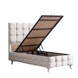Vivense Duke Lux Krem 120X200 Baza Başlık
