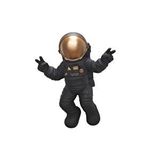 Vivense Duvar Aksesuari Astronot Obje, Siyah Siyah
