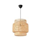Vivense El Yapımı Bambu Avize Büyük Boy - 50 cm x 53 cm x 53 cm - Bej