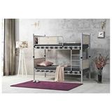Vivense Elegan Ranza, Beyaz Erik, 90x200 Antrasit