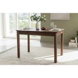 Vivense Elena Iskandinav Mutfak Masası, Ceviz, 80X120 - Naturel - 80x120 kapalı hali80x159 acılmıs halı