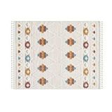 Vivense Elit Bukleli Peluş Salon Halisi, 0913a, Multi, 120x170 Çok Renkli