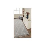Vivense Elit Bukleli Yumuşak Peluş Post Shaggy Hali K742b, 200x290 Gri