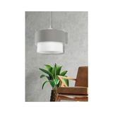 Vivense Evlight Deko Pasta 25'lik Antrasit Beyaz Sarkıt Avize - 25 cm x 41 cm x 41 cm - Gri