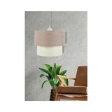 Vivense Evlight Deko Pasta 25'lik Pudra Beyaz Sarkıt Avize - 25 cm x 17 cm x 55 cm - Pembe