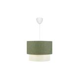 Vivense Evlight Pasta Sarkıt Avize Yeşil - 30 cm x 30 cm x 55 cm