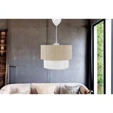 Vivense Evlight Sarkıt Tekli Pasta Avize, Friend - 30 cm x 30 cm x 55 cm - Bej