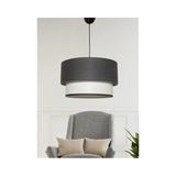 Vivense Evlight Strong Tekli Sarkıt Avize, Antrasit - 30 cm x 30 cm x 65 cm - Gri