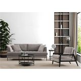 Vivense Ferro Koltuk Takımı - Gri - 216 cm x 98 cm x 88 cm