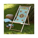 Vivense Folding Şezlong, 30 - Ceviz - 94 cm x 130 cm x 68 cm
