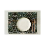 Vivense Gece Çiçekleri Pamuklu Altı Adet Amerikan Servisi - 0,5 x 9 cm - 001-Renkli