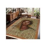 Vivense Gizemli Bakiş Dokuma Taban Hali, 354 Yng, 120x180 Cm Çok Renkli