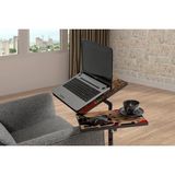 Vivense Glen Home Office Harf Laptop Sehpası, Atlantik Çam - 58 cm x 45.5 cm x 62 cm - Ceviz