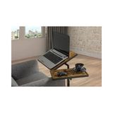 Vivense Glen Home Office Madame Laptop Sehpası, Atlantik Çam - 58 cm x 45.5 cm - Ceviz