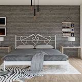 Vivense Gold Dublex Metal Beyaz 150X200 Karyola