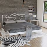 Vivense Gold Dublex Metal Beyaz 160X200 Karyola