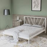 Vivense Gözde Dublex Metal Beyaz 150X200 Karyola