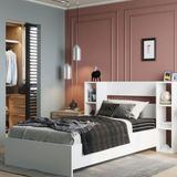 Vivense Gözde Lüx Litaplıklı Beyaz 90X190 Karyola